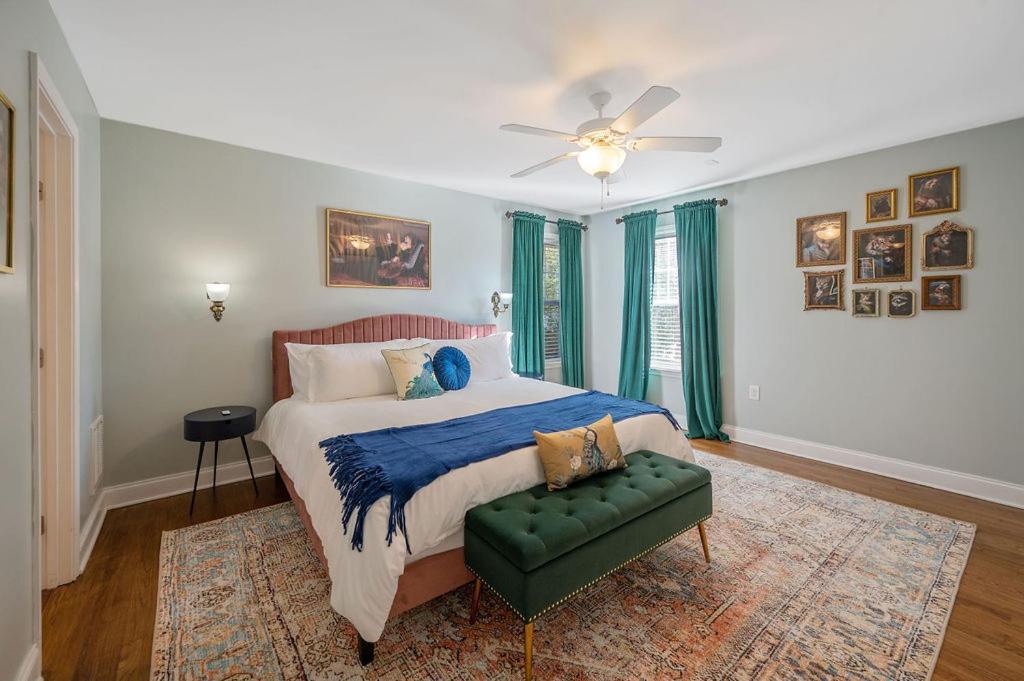 New Victorian Theme, 3Br, Lrg Backyard Close To Pnc Arena, Downtown, And Rdu Airport Raleigh Buitenkant foto